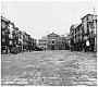 Piazza dei signori nel 1974 con in fondo la chiesa di S.Clemente (Giuliano Piovan)